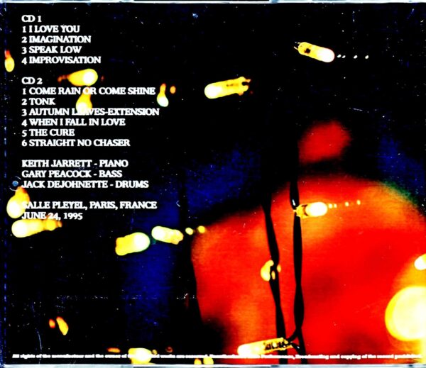Keith Jarrett Trio/France 6.24.1995 - Image 2