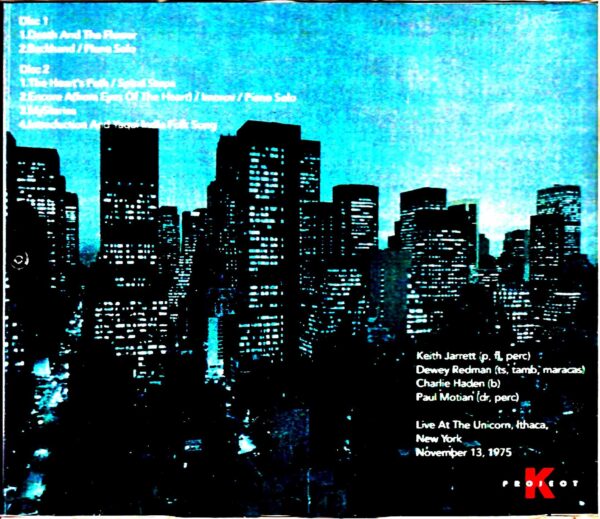 Keith Jarrett Quartet/NY,USA 1975 24bit Remastered - Image 2
