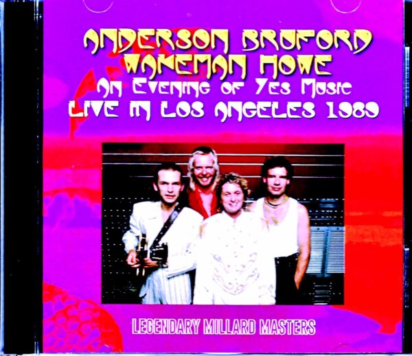 Anderson Bruford Wakeman Howe/CA,USA 1989 Mike Millard Master Tapes