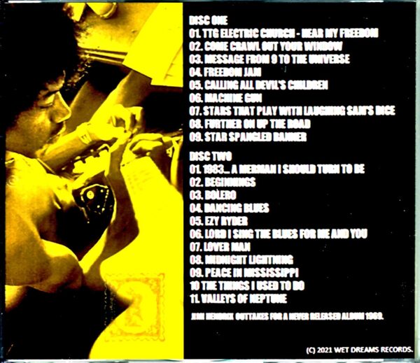 Jimi Hendrix/Outtakes for a Never Released Album 1969 - Image 2