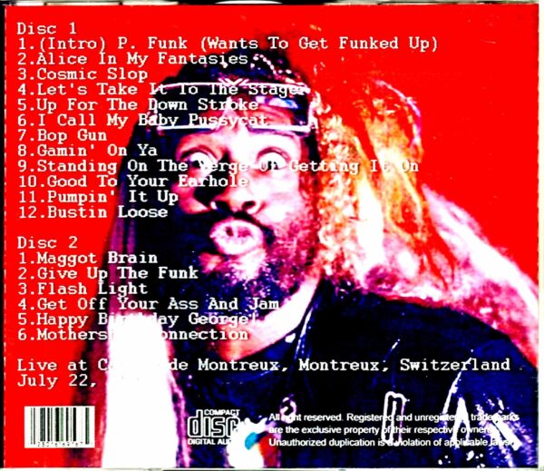 George Clinton & the P-Funk Allstars/Switzerland 1990 - Image 2