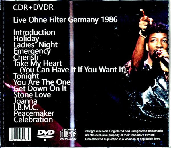 Kool & the Gang/Germany 1986 S & V - Image 2