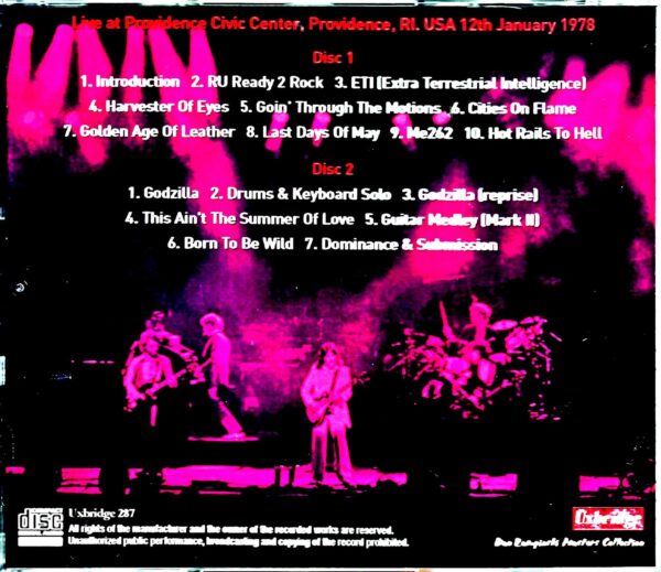 B.O.C. Blue Oyster Cult/RI, USA 1978 - Image 2