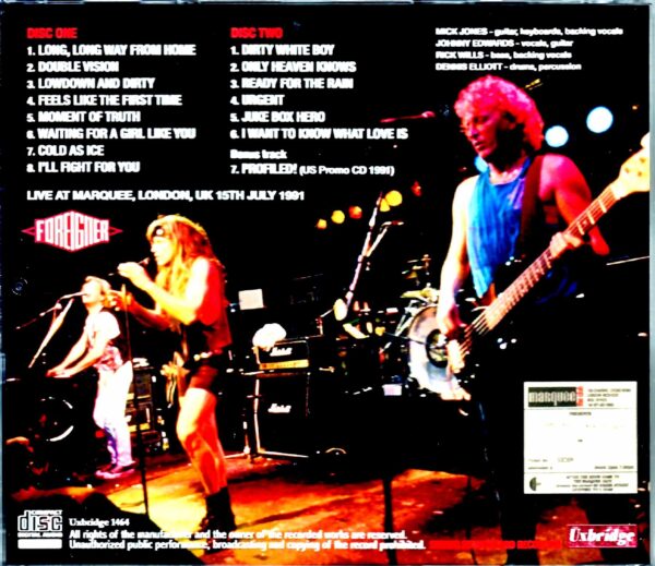 Foreigner/London,UK 1991 & more - Image 2