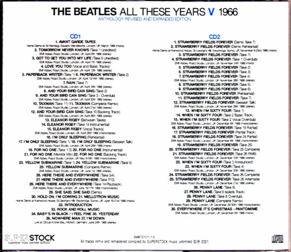 Beatles/Anthology Revised and Expanded Edition 1966 - Image 2