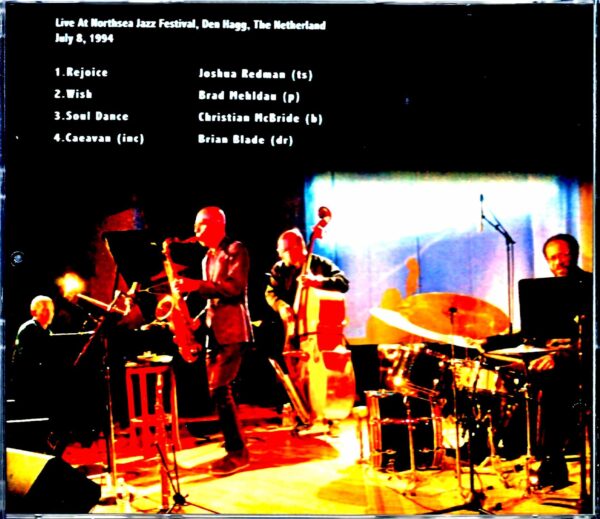 Joshua Redman Quartet, Brad Mehldau/Netherlands 1994 - Image 2
