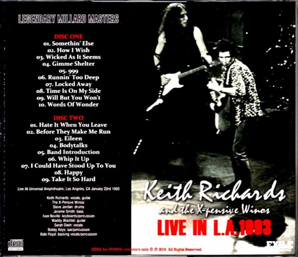 Keith Richards/CA,USA 1993 - Image 2