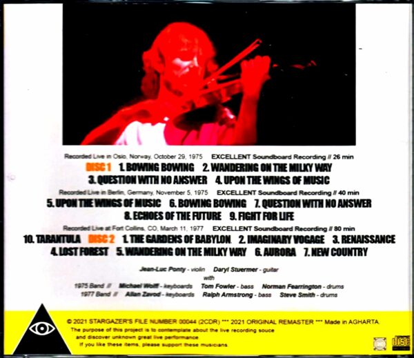 Jean-Luc Ponty/Live Collection - Image 2