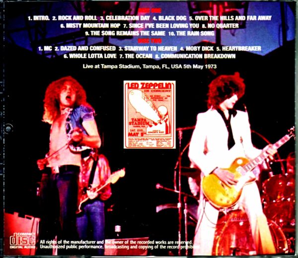 Led Zeppelin/FL,USA 5.5.1973 Upgrade - Image 2