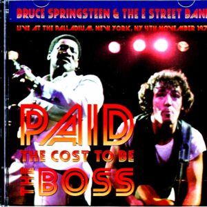 Bruce Springsteen & the E Street Band/NY,USA 11.4.1976 Upgrade