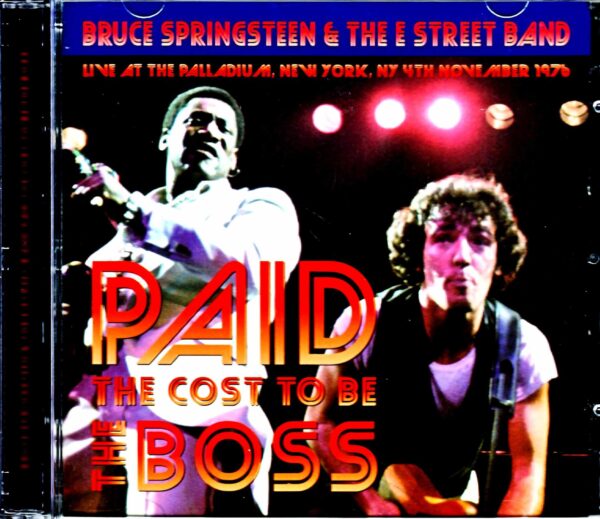 Bruce Springsteen & the E Street Band/NY,USA 11.4.1976 Upgrade
