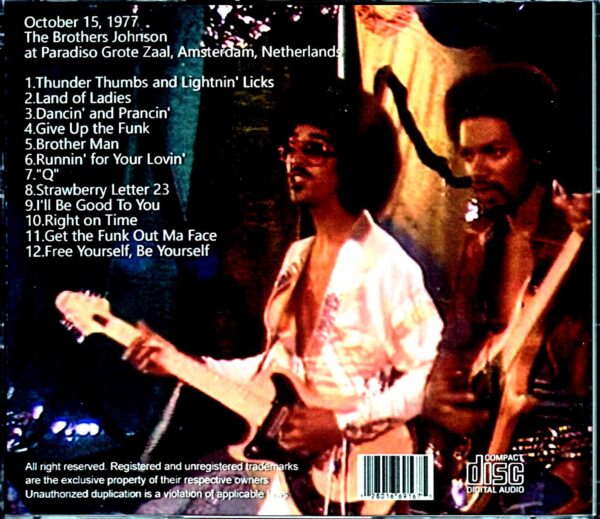 Brothers Johnson/Netherlands 1977 - Image 2
