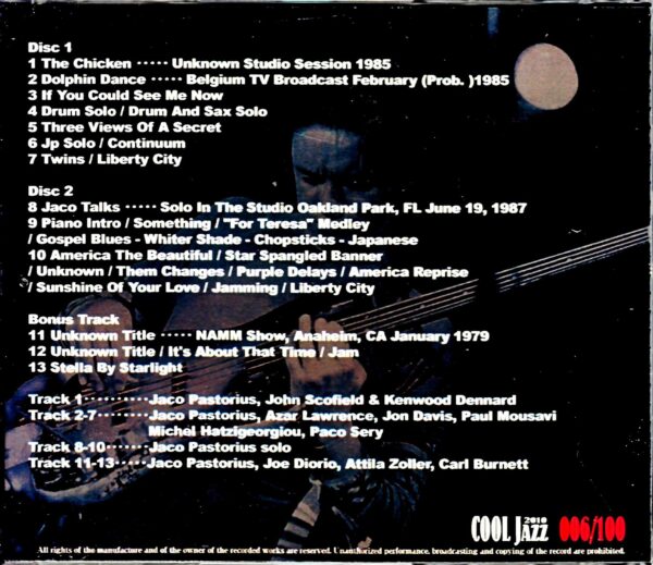 Jaco Pastorius/Rare Collections - Image 2