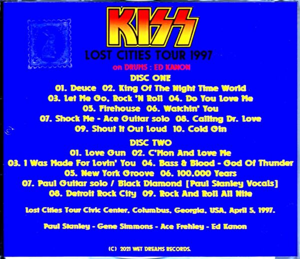 Kiss/GA,USA 1997 - Image 2