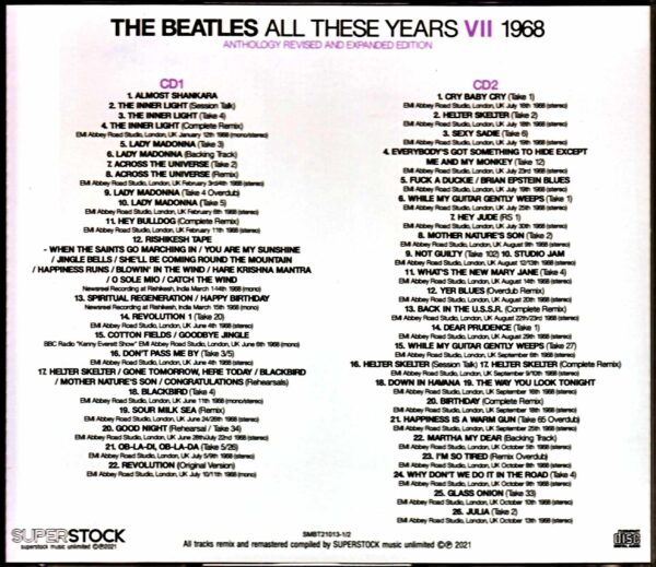 Beatles/Anthology Revised and Expanded Edition 1968 - Image 2
