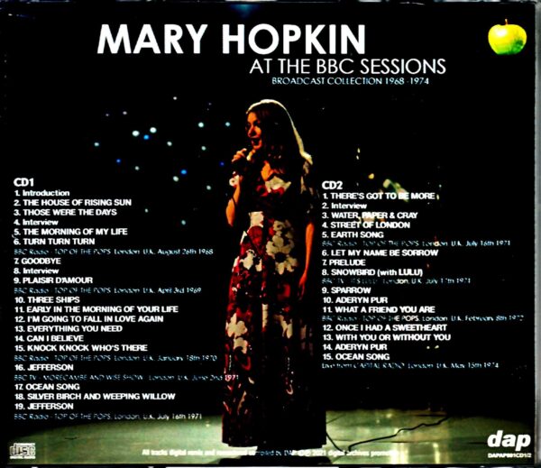 Mary Hopkin/BBC Sessions Broadcast Collection 1968-1974 - Image 2