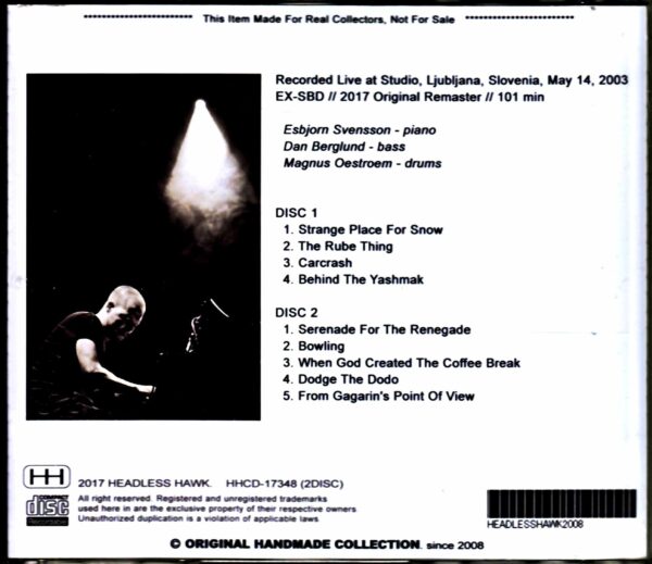 Esbjoern Svensson Trio/Slovenia 2003 - Image 2
