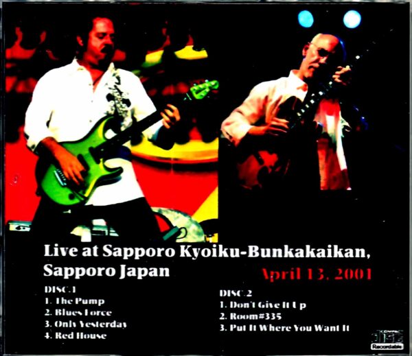 Larry Carlton,Steve Lukather/Sapporo,Japan 2001 - Image 2