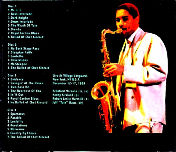 Branford Marsalis Quartet/NY,USA 1989 - Image 2