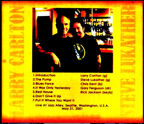 Larry Carlton,Steve Lukather/WA,USA 2001 - Image 2