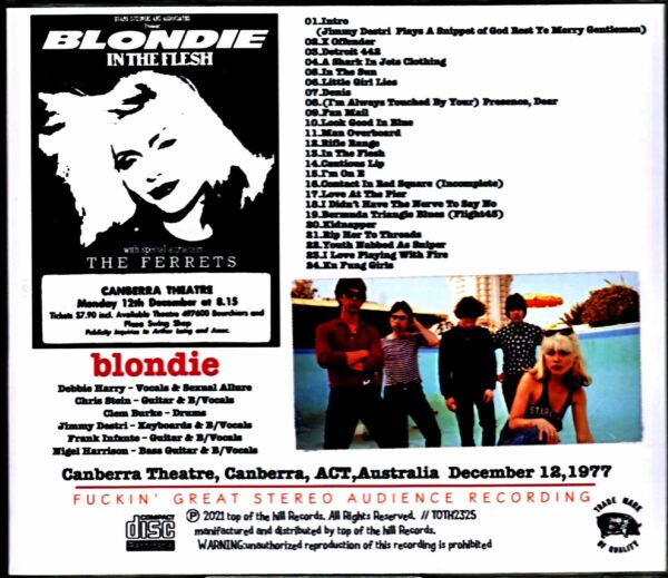 Blondie/Australia 1977 - Image 2