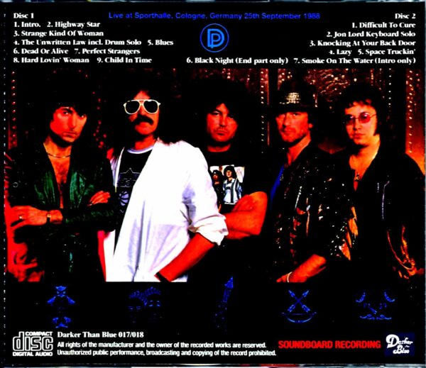 Deep Purple/Germany 2.8.1987 - Image 2