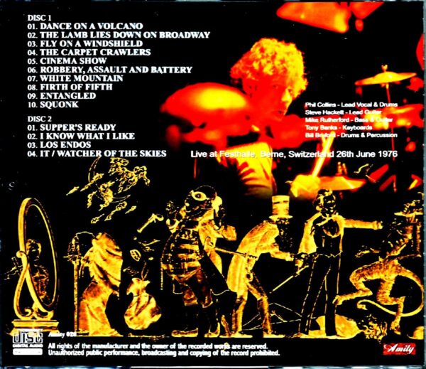 Genesis/Switzerland 1976 Complete - Image 2