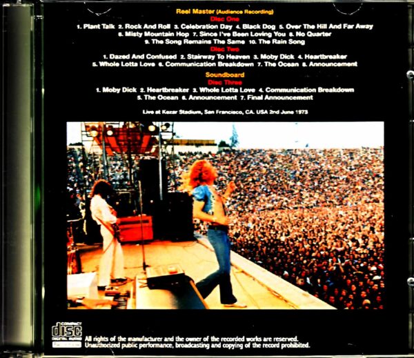 Led Zeppelin/CA,USA 1973 2Source - Image 2