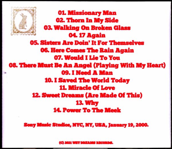Eurythmics/NY,USA 2000 - Image 2