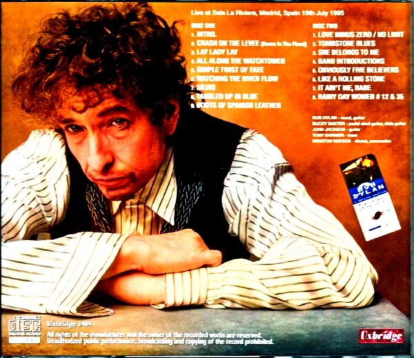 Bob Dylan/Spain 1995 - Image 2