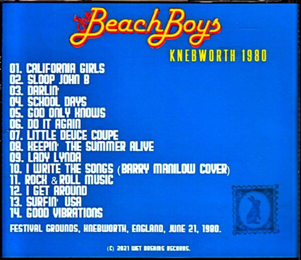 Beach Boys/England,UK 1980 - Image 2