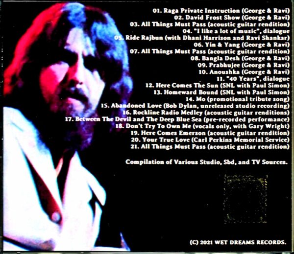 George Harrison Ravi Shankar/Various Studio and TV Sources - Image 2