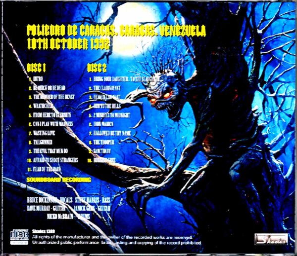 Iron Maiden/Venezuela 1992 - Image 2