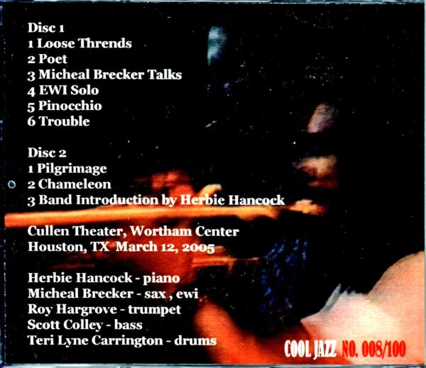 Directions in Music Herbie Hancock,Michael Brecker/TX,USA 2005 - Image 2