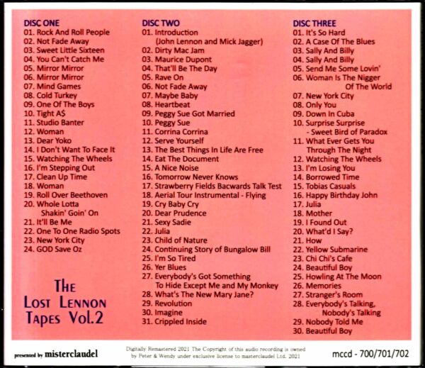 John Lennon/Lost Lennon Tapes Vol.2 - Image 2