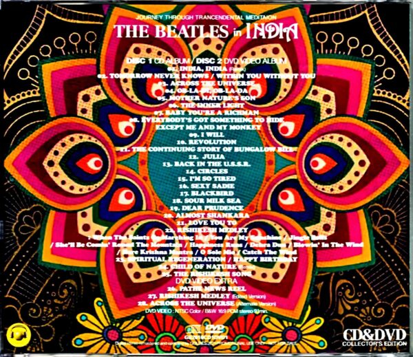 Beatles/Meditative Journey to India in India Compilation 1968 - Image 2