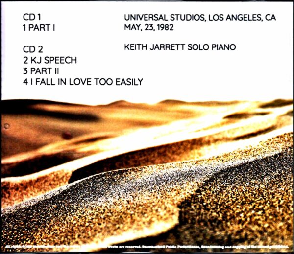 Keith Jarrett/CA,USA 5.23.1982 Complete - Image 2