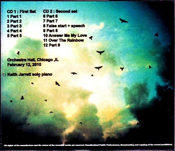 Keith Jarrett/IL,USA 2010 Complete - Image 2