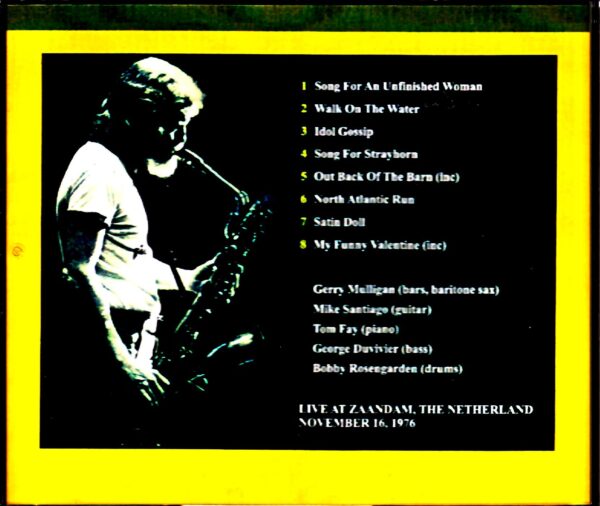 Gerry Mulligan/Netherlands 1976 - Image 2