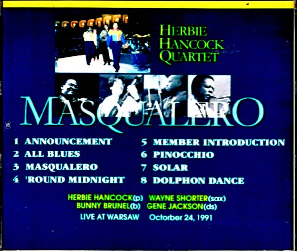 Herbie Hancock Quartet Wayne Shorter/Poland 1991 - Image 2