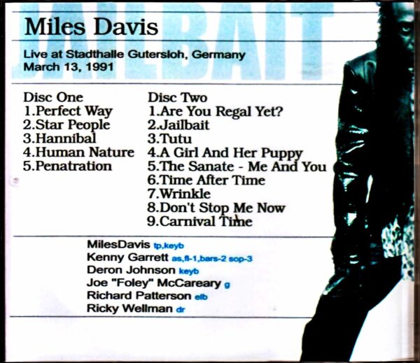 Miles Davis Kenny Garrett/Germany 1991 Complete - Image 2
