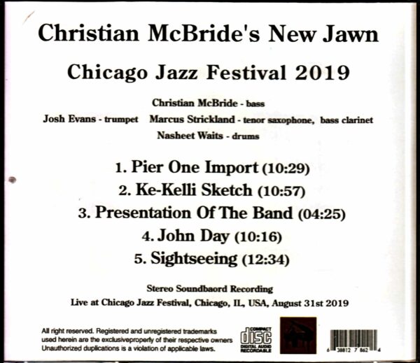 Christian McBride's New Jawn/IL,USA 2019 - Image 2