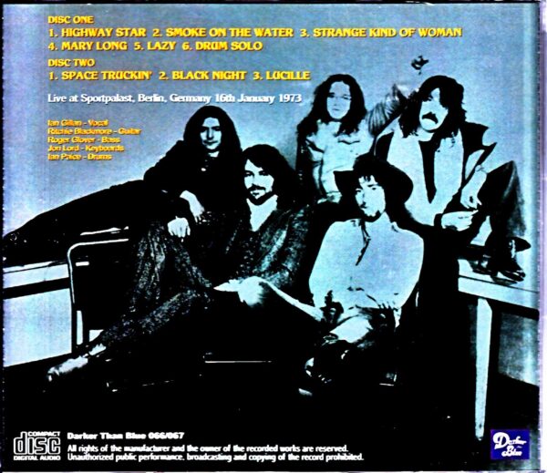 Deep Purplea/Germany 1.16.1973 - Image 2