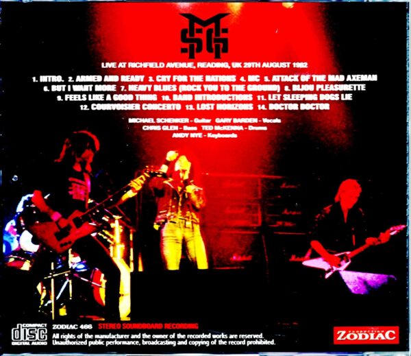Michael Schenker Group/England,UK 1982 - Image 2