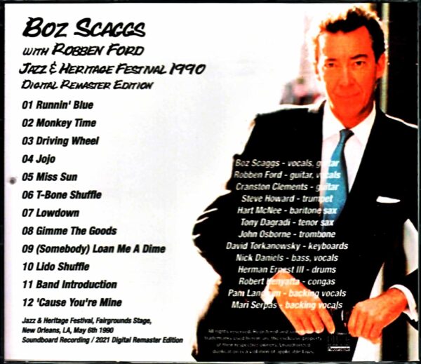 Boz Scaggs/LA, USA 1990 2021 Digital Remaster - Image 2