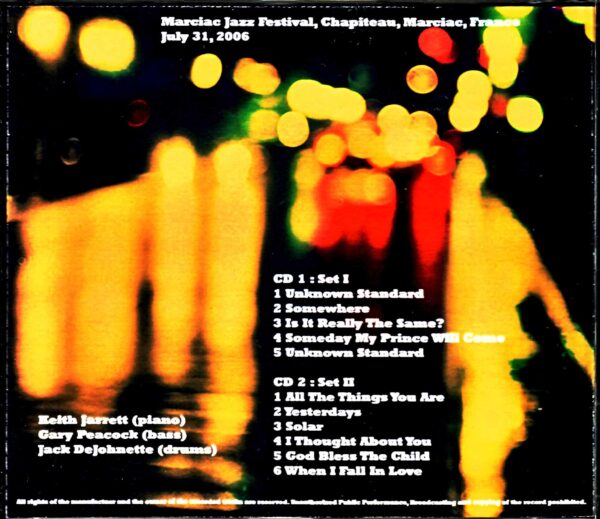 Keith Jarrett Trio/France 2006 - Image 2