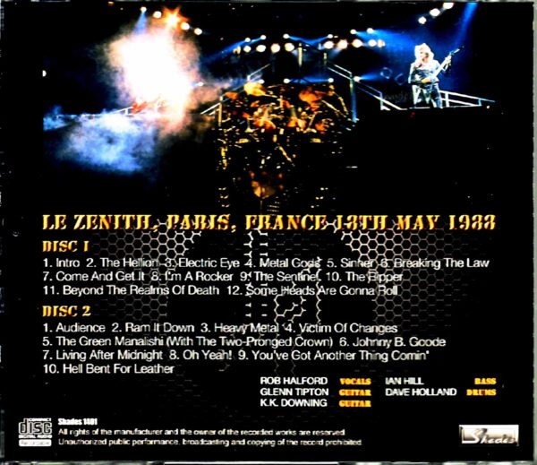 Judas Priest/France 1988 - Image 2