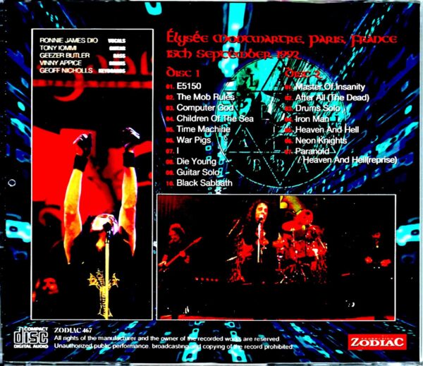Black Sabbath/France 1992 Upgrade - Image 2