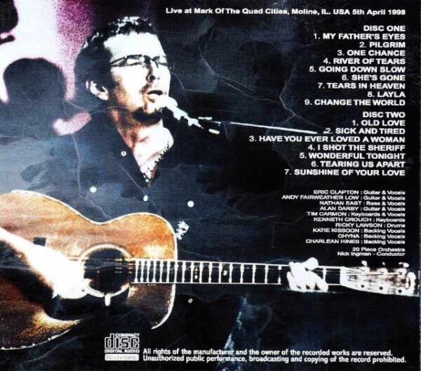 Eric Clapton/IL,USA 1998 Complete - Image 2