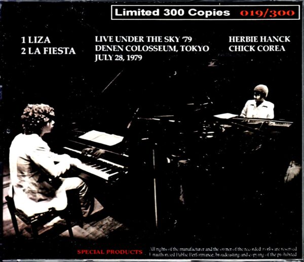 Herbie Hancock and Chick Corea/Tokyo,Japan 1979 - Image 2